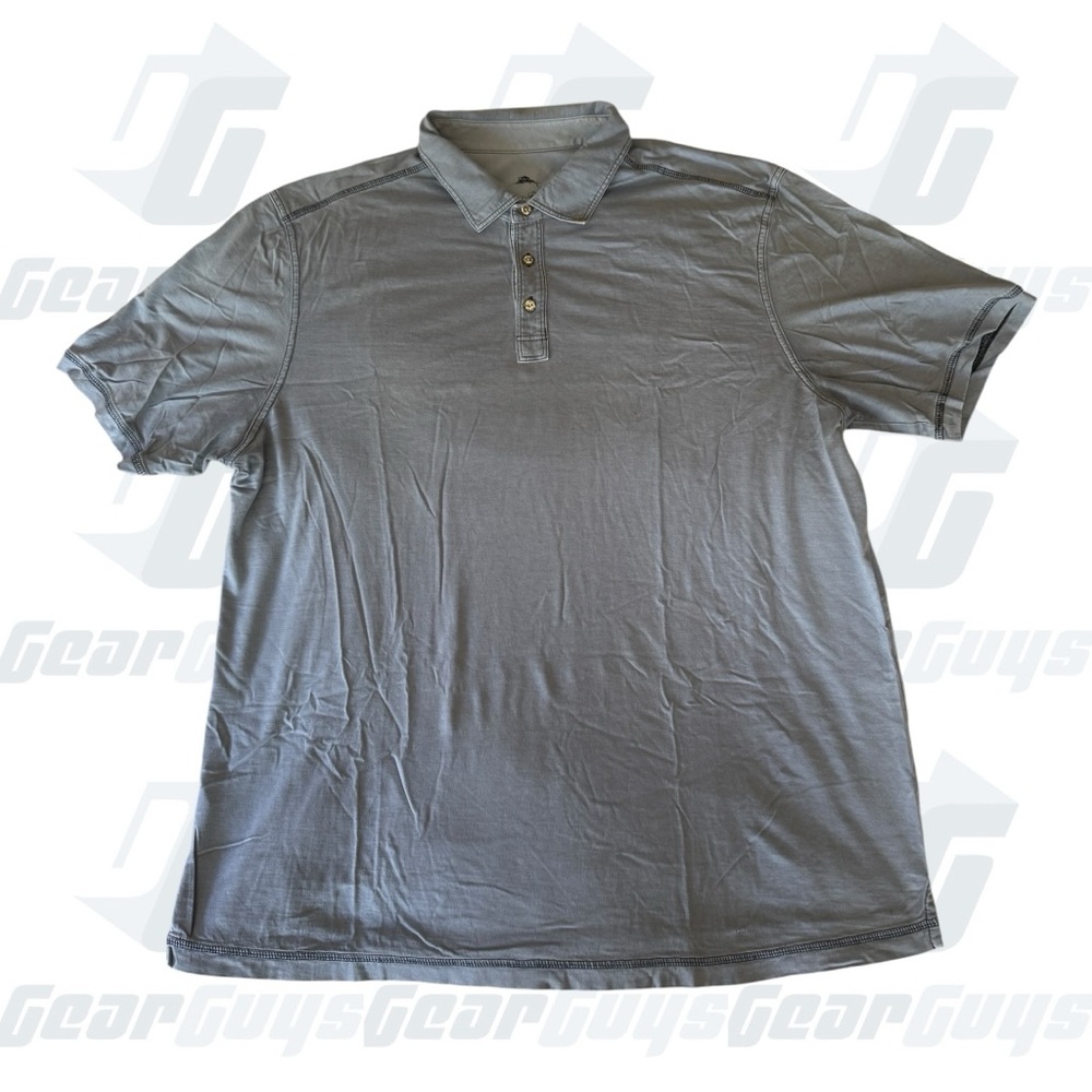 Tommy Bahama Gray Polo Shirt